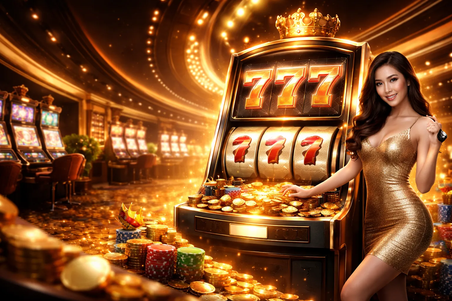 Slot game chủ đề châu Á với jackpot