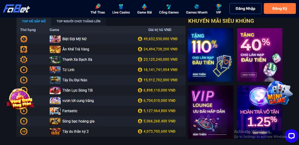 Game Casino: Roulette Thần Tốc